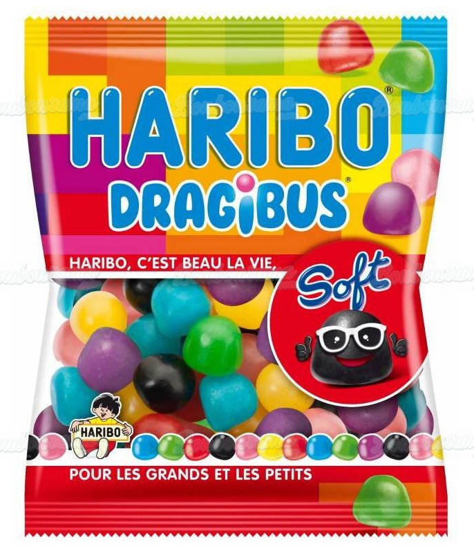 Dragibus Haribo en sachet 2kg - My Candy Factory