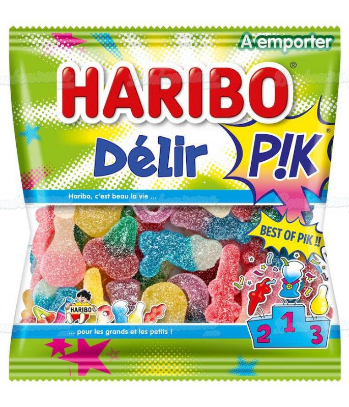 Haribo Pik bonbon : 300 paquets gratuits
