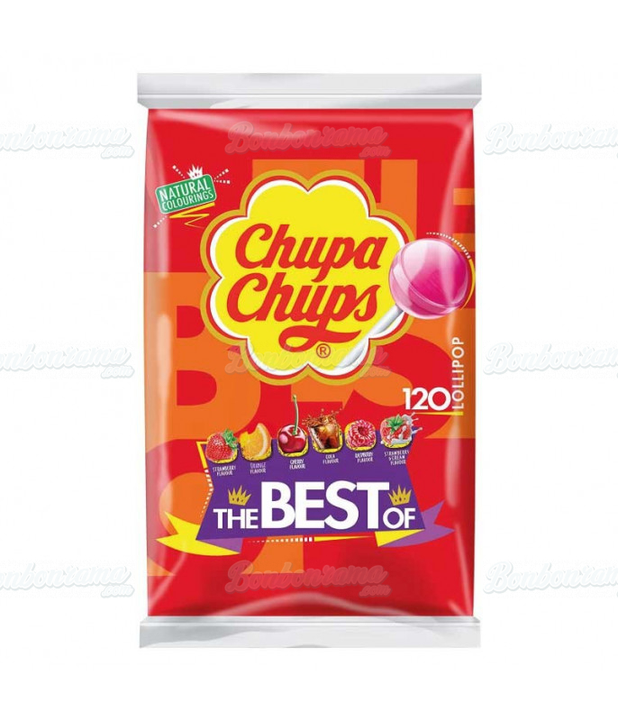 Chupa Chups Best Of En Gros Conditionnement 