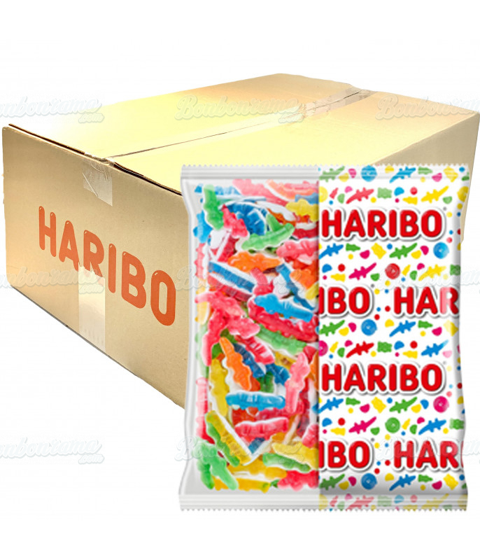 Haribo Crocodile in bulk packaging