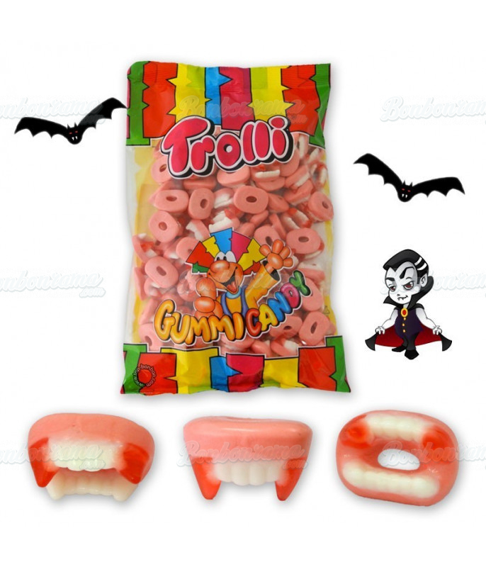 Dracula Teeth Trolli In Wholesale Packing On Bonbonrama 3161