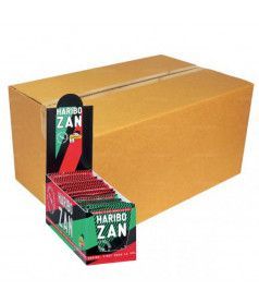 Confiserie Réglisse anis ou menthe Marque Haribo Pain Zan rouge, vert.