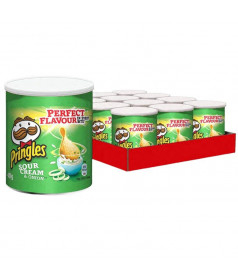 Snacking Pringles Sour & Creamy Onion 40 gr en gros conditionnement