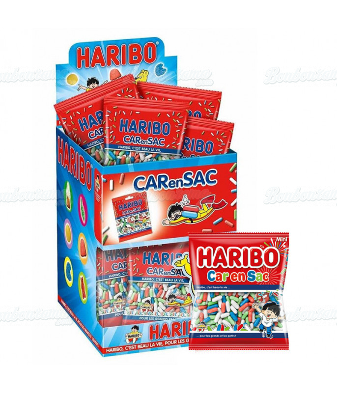 Bonbon Réglisse CarenSac 120g - Haribo - Piceri