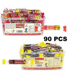 Haribo Fruit & Cola Wheels x 90 in bulk