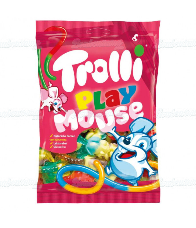 Bonbon gélifié en vrac Souris Playmouse Trolli en gros conditionnement