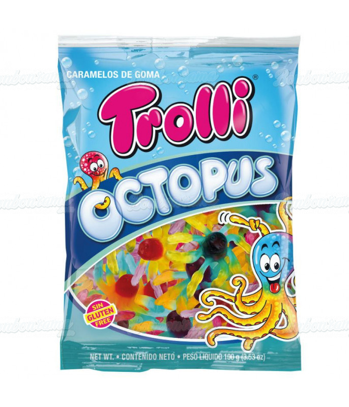 Sachet Pulpos Lisse Trolli en gros conditionnement