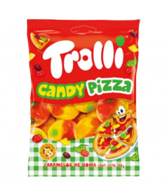 Sachet Trolli 100 gr Candy Pizza Mini
 Conditionnement-Colis de 12 pcs