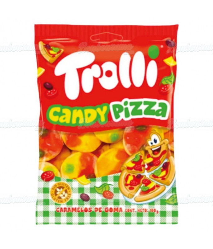 Sachet Trolli 100 gr Candy Pizza Mini en gros conditionnement